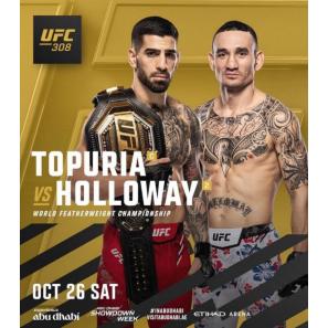 UFC 308: confermato Max Holloway vs Ilia Topuria