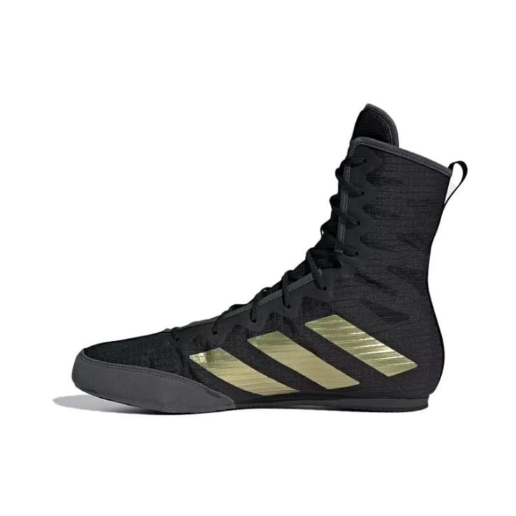 Stivali da boxe Adidas Box Hog 4 Neri/Oro