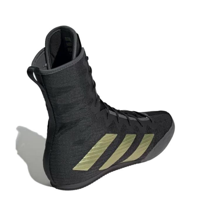 Stivali da boxe Adidas Box Hog 4 Neri/Oro