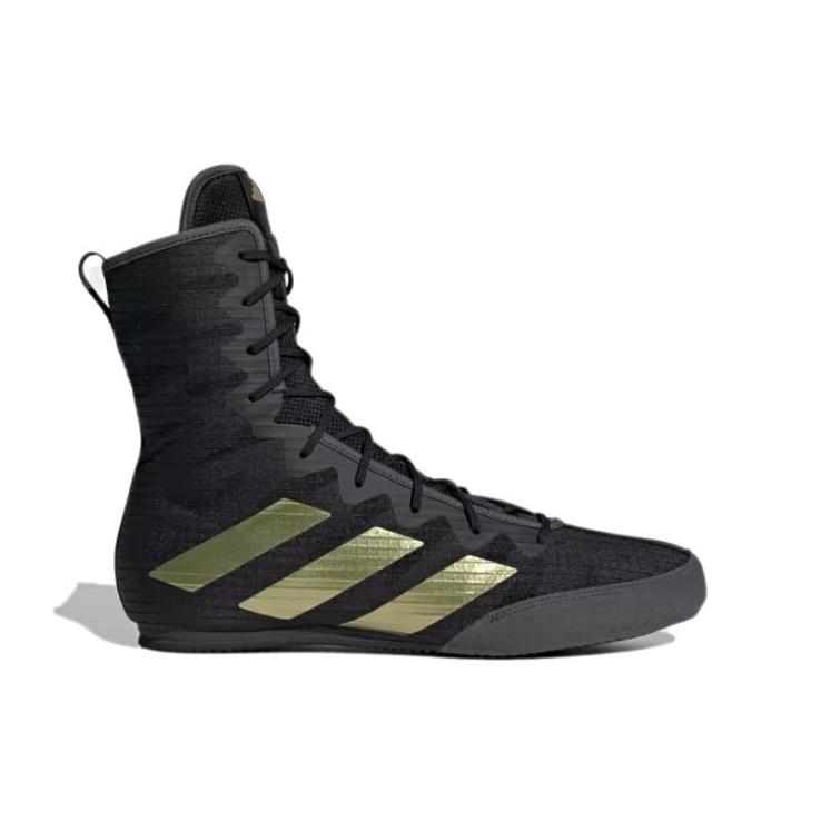 Stivali da boxe Adidas Box Hog 4 Neri/Oro