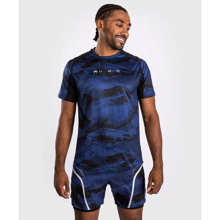 T-shirt Dry Tech Venum Electron 3.0 - blu navy