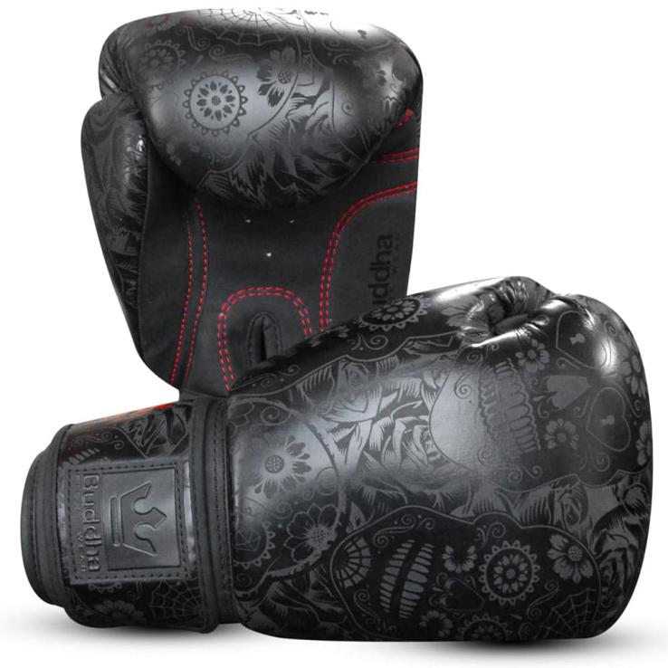 Guantoni da boxe messicani Buddha Boxing - neri opachi