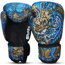 Guantoni da boxe blu Buddha Dragon