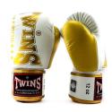 Guantoni da boxe Twins BGVL 8 bianco/oro