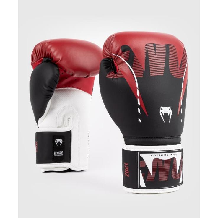 Guantoni da boxe Venum Adrenaline - Nero Rosso Bianco