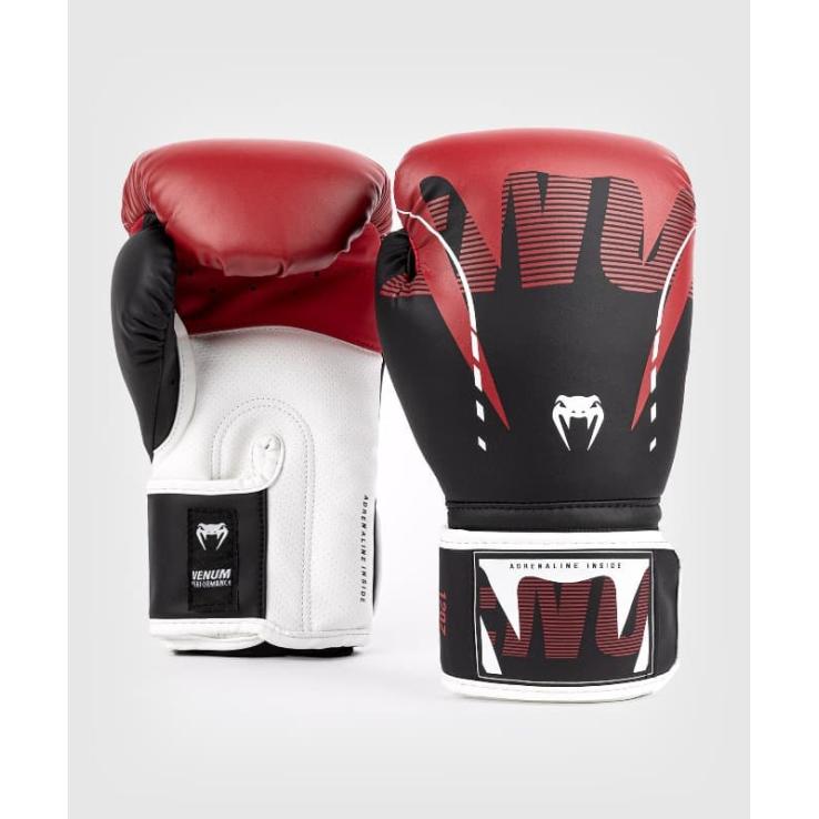 Guantoni da boxe Venum Adrenaline - Nero Rosso Bianco