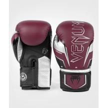 Guantoni da boxe Venum Elite 2.0 Bordeaux / Argento