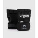 Benda per guantoni da boxe Venum Gel Kontact - nero argento (coppia)