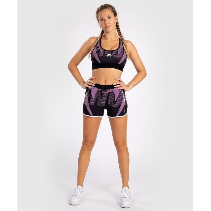 Pantaloncini da donna Venum Adrenaline - nero viola