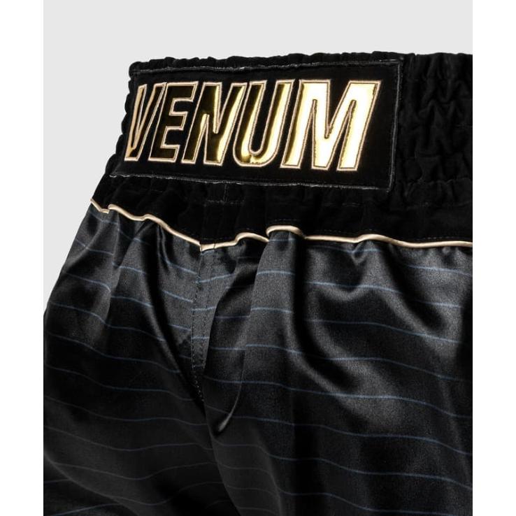 Pantaloni Muay Thai Venum Attack - Nero Grigio