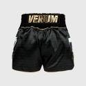 Pantaloni da Muay Thai per bambini Venum Attack - nero verde