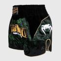 Pantaloni da Muay Thai per bambini Venum Attack - nero verde