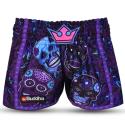 Pantaloni Buddha messicani da Muay Thai - viola