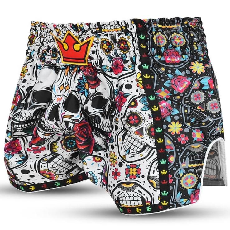 Pantaloni Muay Thai Buddha Santa Muerte