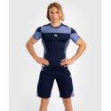 Rashguard a maniche corte Venum Tempest - Blu scuro / Blu