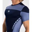 Rashguard a maniche corte Venum Tempest - Blu scuro / Blu