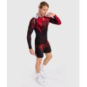 Rashguard Venum Adrenaline a manica lunga - nero rosso