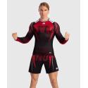 Rashguard Venum Adrenaline a manica lunga - nero rosso