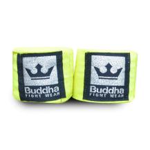 Fasce da boxe Buddha giallo fluo